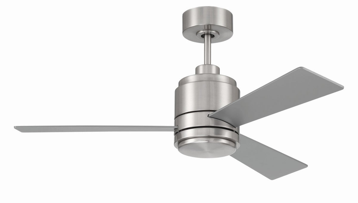 Craftmade - MCY42BNK3 - 42" Ceiling Fan - McCoy 42 3 Blade - Brushed Polished Nickel