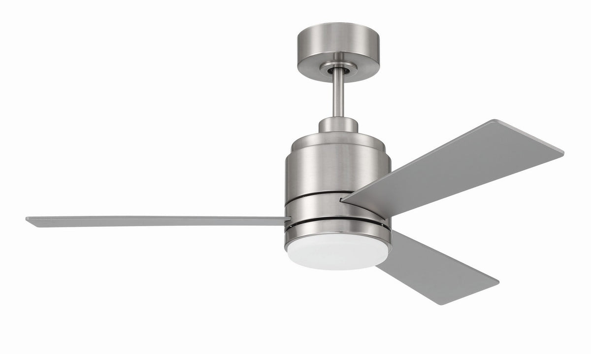 Craftmade - MCY42BNK3 - 42" Ceiling Fan - McCoy 42 3 Blade - Brushed Polished Nickel