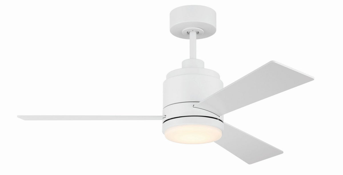 Craftmade - MCY42W3 - 42" Ceiling Fan - McCoy 42 3 Blade - White
