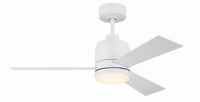 Craftmade - MCY42W3 - 42" Ceiling Fan - McCoy 42 3 Blade - White