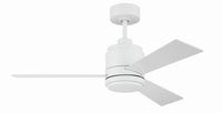 Craftmade - MCY42W3 - 42" Ceiling Fan - McCoy 42 3 Blade - White