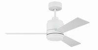 Craftmade - MCY42W3 - 42" Ceiling Fan - McCoy 42 3 Blade - White
