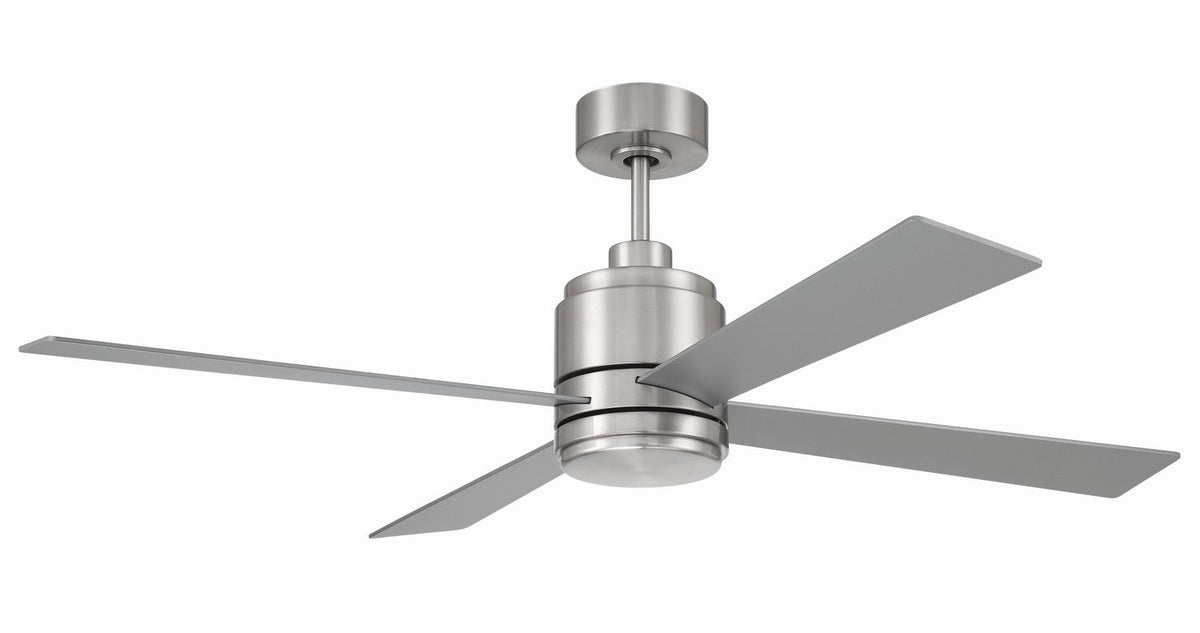 Craftmade - MCY52BNK4 - 52" Ceiling Fan - McCoy 52 4 Blade - Brushed Polished Nickel