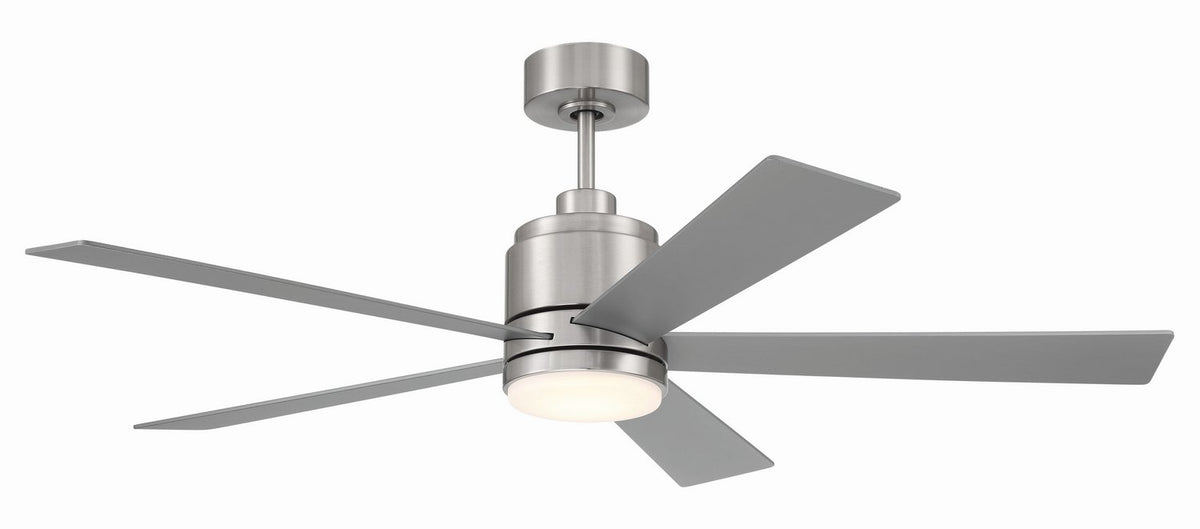 Craftmade - MCY52BNK5 - 52" Ceiling Fan - McCoy 52 5 Blade - Brushed Polished Nickel