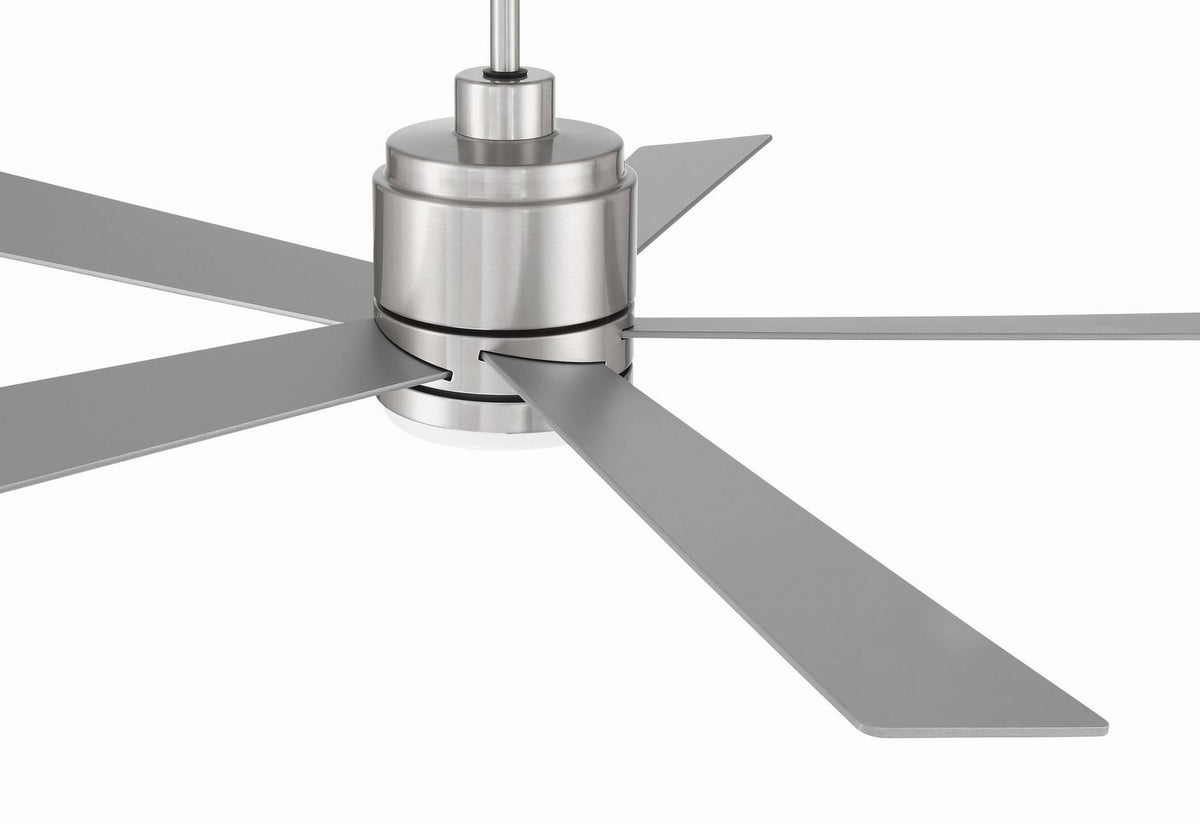 Craftmade - MCY52BNK5 - 52" Ceiling Fan - McCoy 52 5 Blade - Brushed Polished Nickel