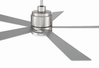 Craftmade - MCY52BNK5 - 52" Ceiling Fan - McCoy 52 5 Blade - Brushed Polished Nickel