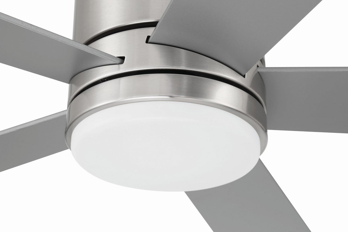 Craftmade - MCY52BNK5 - 52" Ceiling Fan - McCoy 52 5 Blade - Brushed Polished Nickel