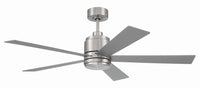 Craftmade - MCY52BNK5 - 52" Ceiling Fan - McCoy 52 5 Blade - Brushed Polished Nickel
