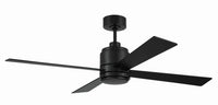 Craftmade - MCY52FB4 - 52" Ceiling Fan - McCoy 52 4 Blade - Flat Black