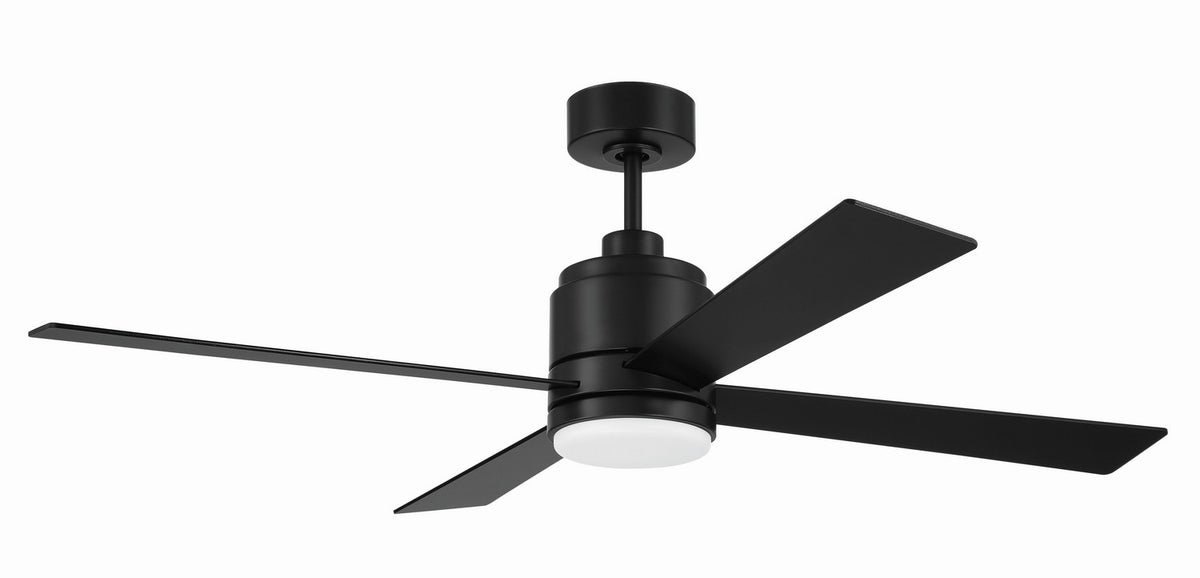 Craftmade - MCY52FB4 - 52" Ceiling Fan - McCoy 52 4 Blade - Flat Black
