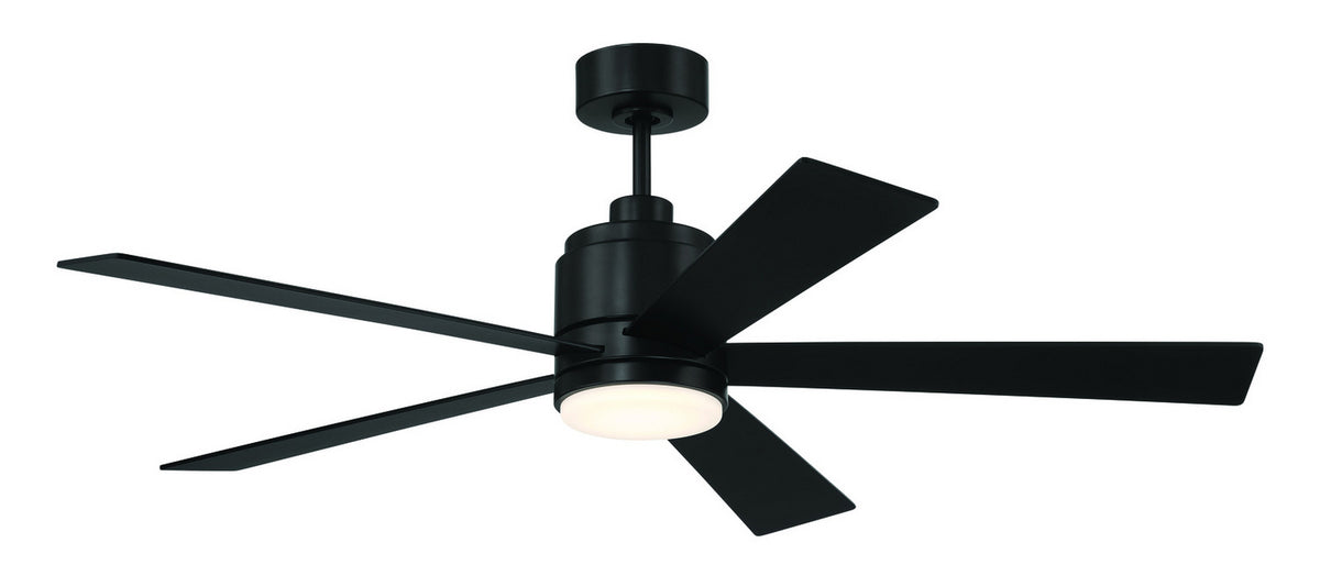 Craftmade - MCY52FB5 - 52" Ceiling Fan - McCoy 52 5 Blade - Flat Black