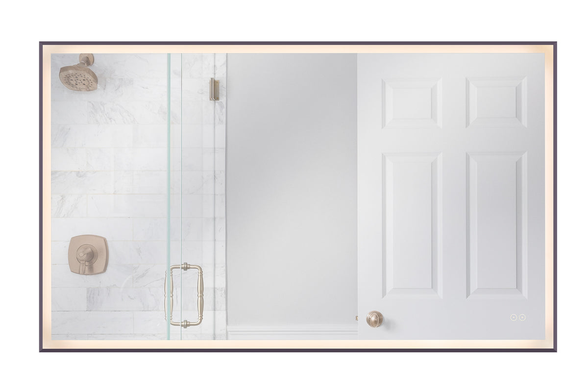 Craftmade - MIR6001RT-FB3C - LED Mirror - Framed,LED Mirror - Flat Black