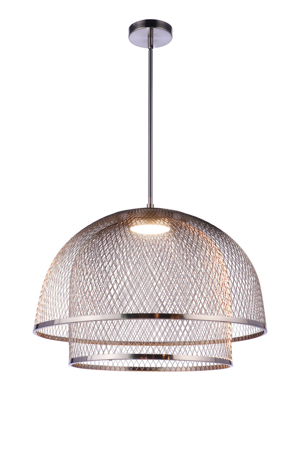 Craftmade - P1006BNK-LED - LED Pendant - Sculptural Statement Pendants - Brushed Polished Nickel