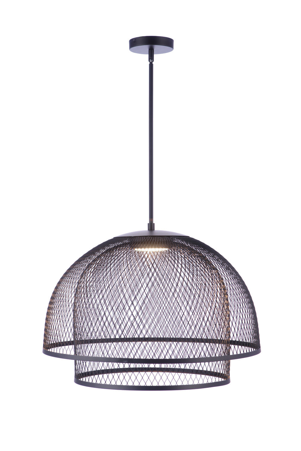 Craftmade - P1006FB-LED - LED Pendant - Sculptural Statement Pendants - Flat Black