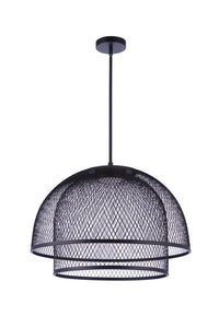 Craftmade - P1006FB-LED - LED Pendant - Sculptural Statement Pendants - Flat Black