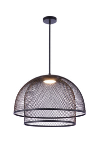 Craftmade - P1006FB-LED - LED Pendant - Sculptural Statement Pendants - Flat Black