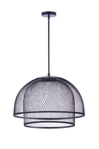 Craftmade - P1006FB-LED - LED Pendant - Sculptural Statement Pendants - Flat Black
