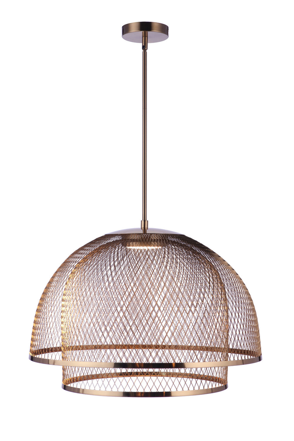 Craftmade - P1006SB-LED - LED Pendant - Sculptural Statement Pendants - Satin Brass