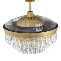 Craftmade - SOF42SB3 - 42" Ceiling Fan - Sofia 42 Hidden Blades - Satin Brass