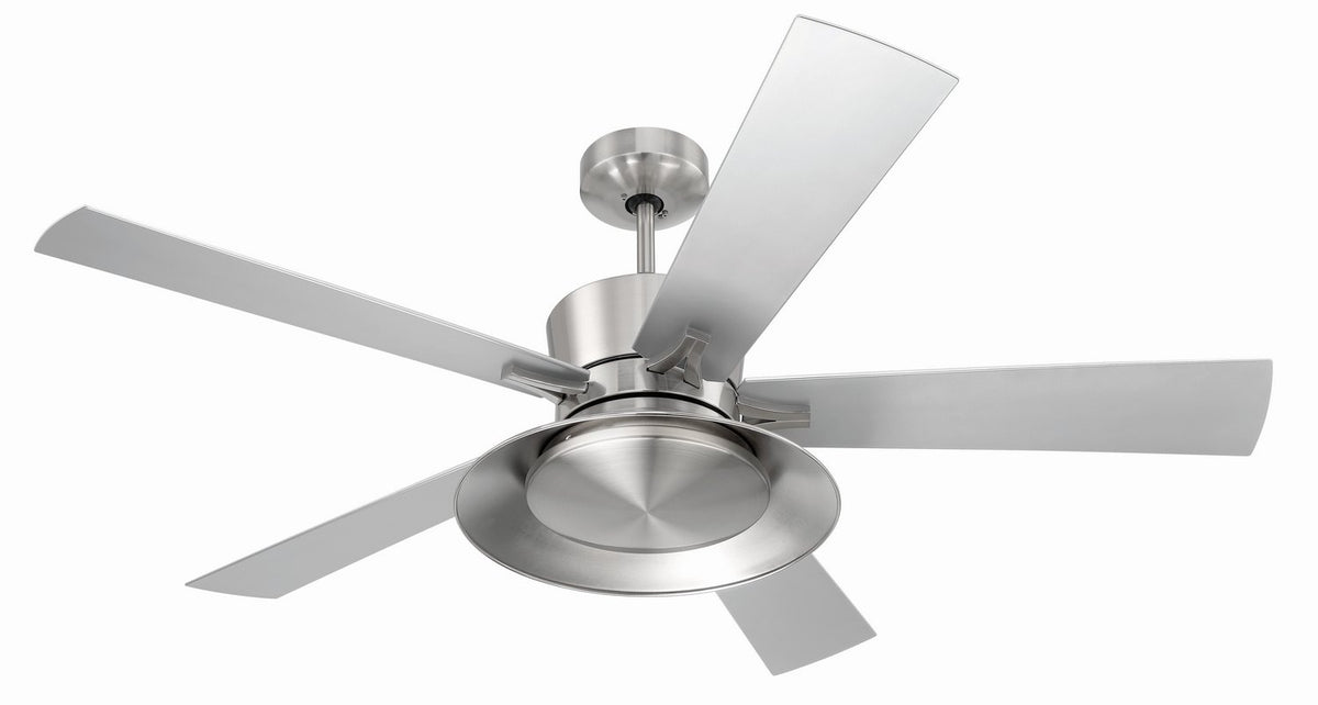 Craftmade - TOP52BNK5 - 52" Ceiling Fan - Topper - Brushed Polished Nickel
