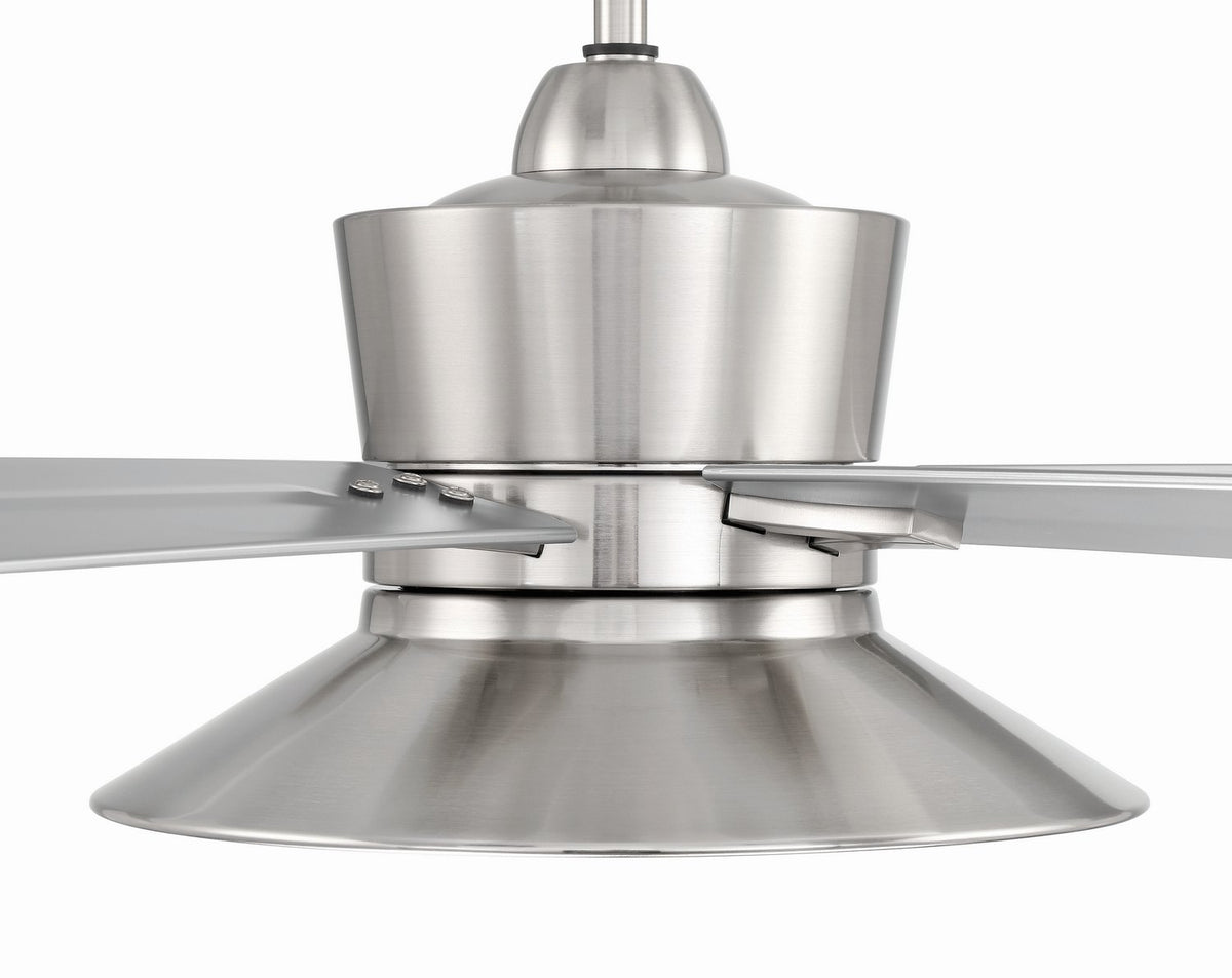 Craftmade - TOP52BNK5 - 52" Ceiling Fan - Topper - Brushed Polished Nickel