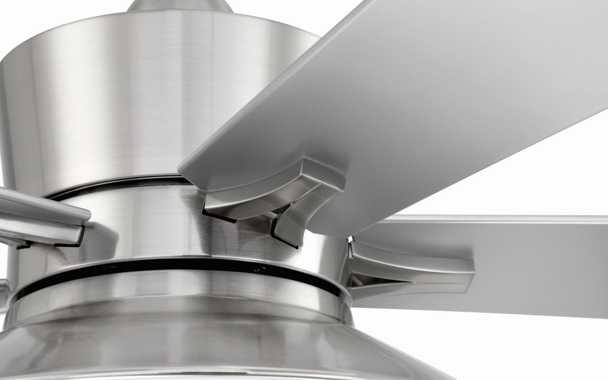 Craftmade - TOP52BNK5 - 52" Ceiling Fan - Topper - Brushed Polished Nickel