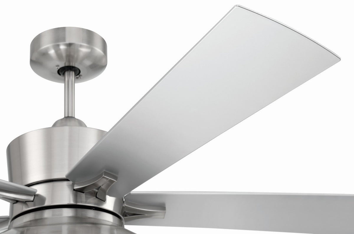 Craftmade - TOP52BNK5 - 52" Ceiling Fan - Topper - Brushed Polished Nickel