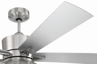 Craftmade - TOP52BNK5 - 52" Ceiling Fan - Topper - Brushed Polished Nickel