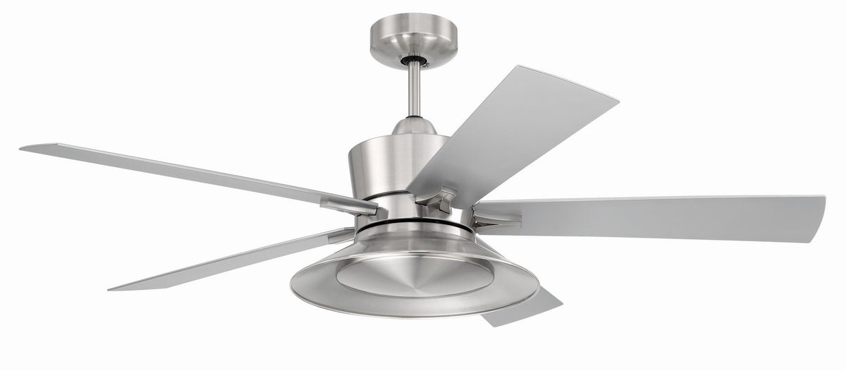 Craftmade - TOP52BNK5 - 52" Ceiling Fan - Topper - Brushed Polished Nickel