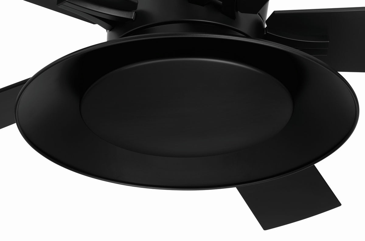 Craftmade - TOP52FB5 - 52" Ceiling Fan - Topper - Flat Black