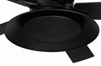 Craftmade - TOP52FB5 - 52" Ceiling Fan - Topper - Flat Black