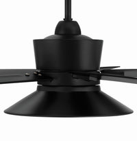 Craftmade - TOP52FB5 - 52" Ceiling Fan - Topper - Flat Black