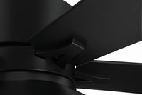 Craftmade - TOP52FB5 - 52" Ceiling Fan - Topper - Flat Black