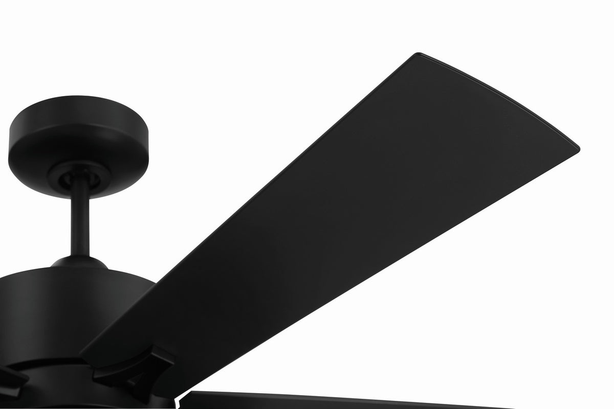Craftmade - TOP52FB5 - 52" Ceiling Fan - Topper - Flat Black