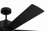 Craftmade - TOP52FB5 - 52" Ceiling Fan - Topper - Flat Black