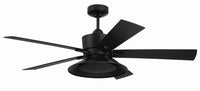 Craftmade - TOP52FB5 - 52" Ceiling Fan - Topper - Flat Black