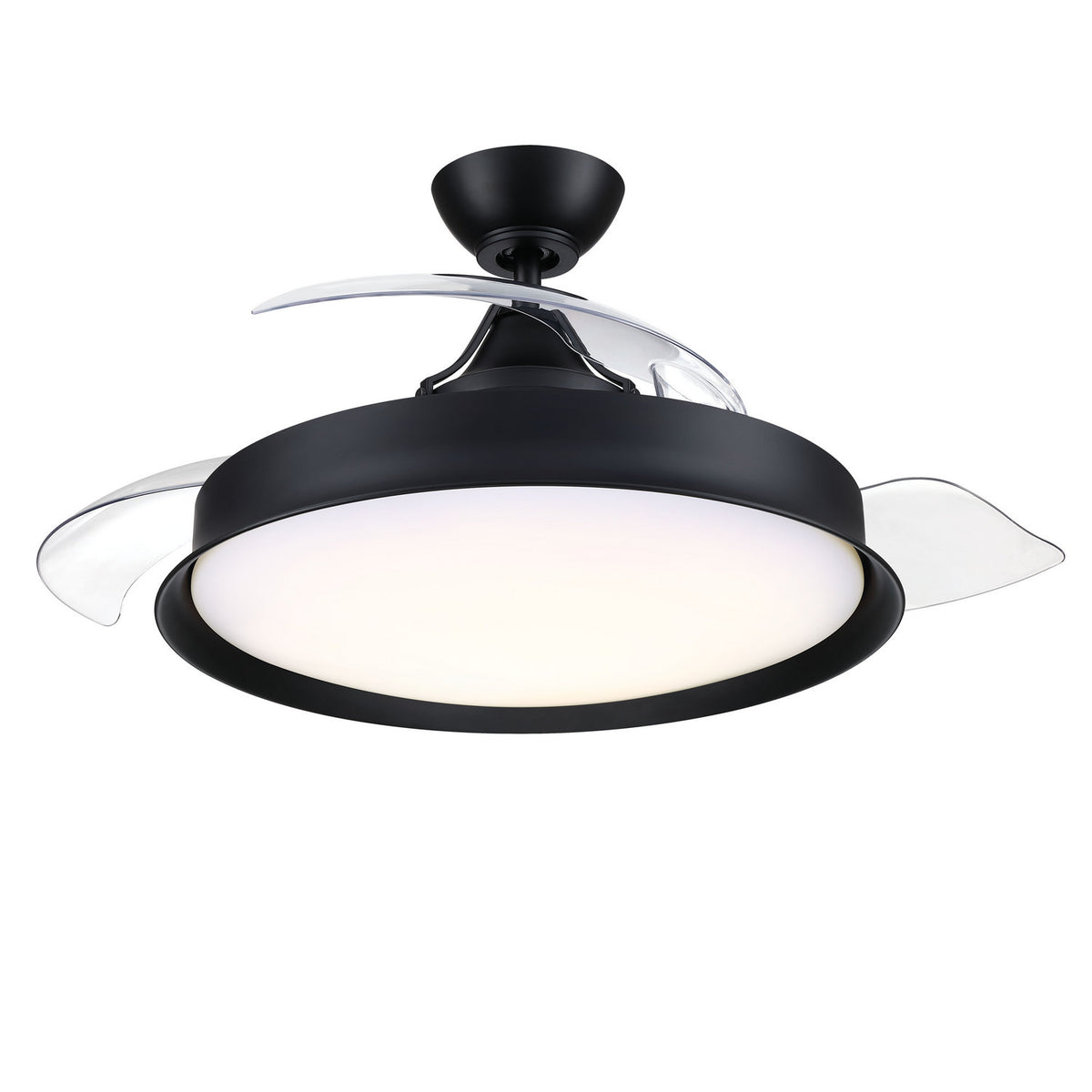 Craftmade - UN42FB3 - 42" Ceiling Fan - Union 42 Hidden Blades - Flat Black