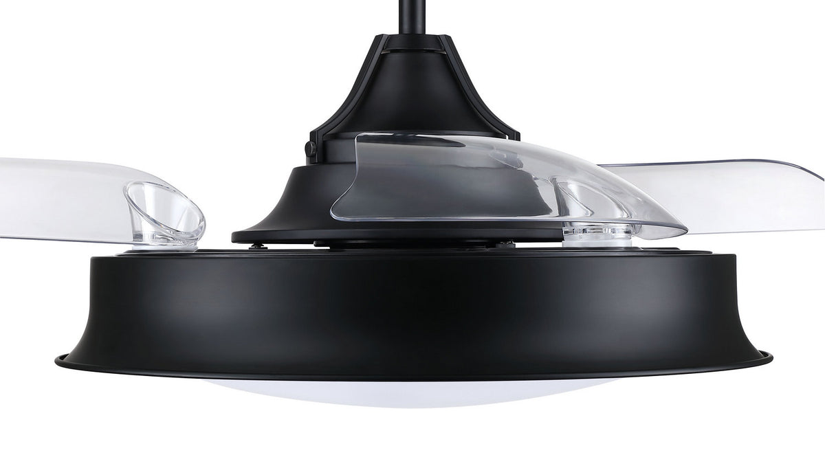 Craftmade - UN42FB3 - 42" Ceiling Fan - Union 42 Hidden Blades - Flat Black