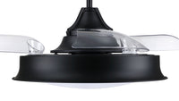 Craftmade - UN42FB3 - 42" Ceiling Fan - Union 42 Hidden Blades - Flat Black
