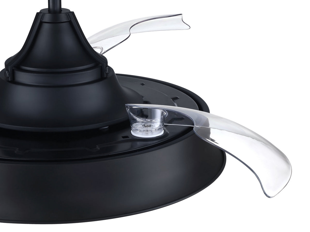 Craftmade - UN42FB3 - 42" Ceiling Fan - Union 42 Hidden Blades - Flat Black