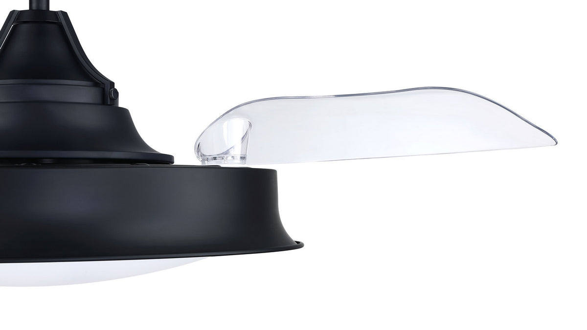 Craftmade - UN42FB3 - 42" Ceiling Fan - Union 42 Hidden Blades - Flat Black