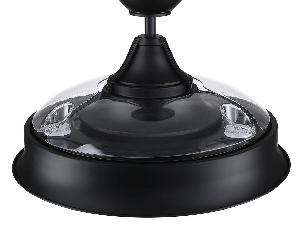 Craftmade - UN42FB3 - 42" Ceiling Fan - Union 42 Hidden Blades - Flat Black
