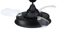 Craftmade - UN42FB3 - 42" Ceiling Fan - Union 42 Hidden Blades - Flat Black