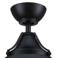 Craftmade - UN42FB3 - 42" Ceiling Fan - Union 42 Hidden Blades - Flat Black