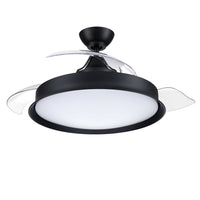 Craftmade - UN42FB3 - 42" Ceiling Fan - Union 42 Hidden Blades - Flat Black
