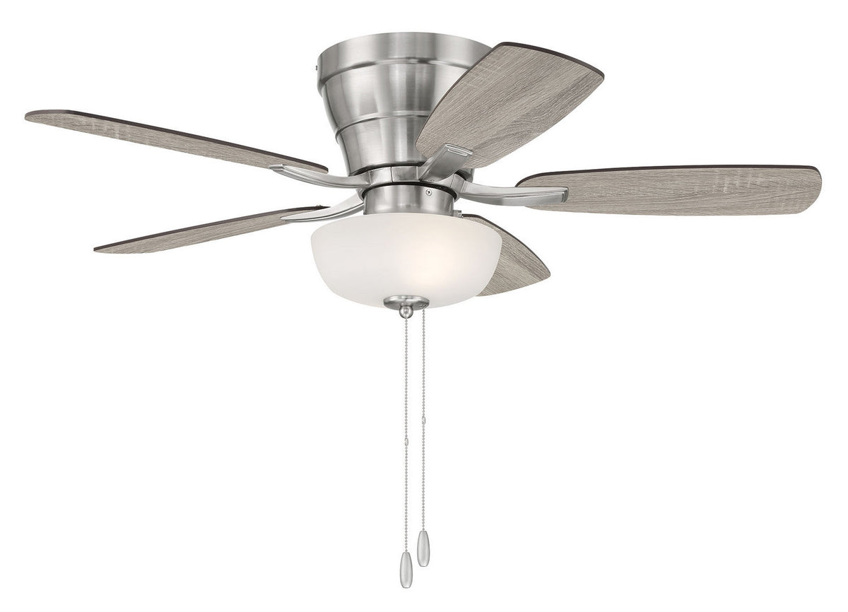 Craftmade - WHL42BNK5C1 - 42" Ceiling Fan - Wheeler 42 2-Light Bowl - Brushed Polished Nickel