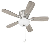 Craftmade - WHL42BNK5C1 - 42" Ceiling Fan - Wheeler 42 2-Light Bowl - Brushed Polished Nickel