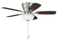 Craftmade - WHL42BNK5C1 - 42" Ceiling Fan - Wheeler 42 2-Light Bowl - Brushed Polished Nickel
