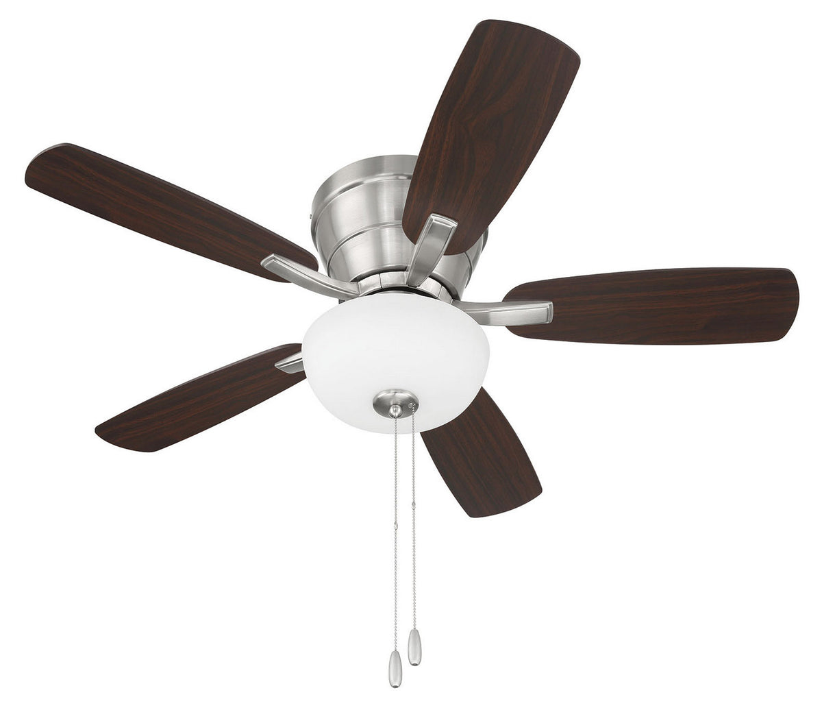 Craftmade - WHL42BNK5C1 - 42" Ceiling Fan - Wheeler 42 2-Light Bowl - Brushed Polished Nickel