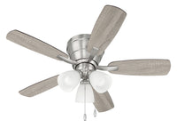Craftmade - WHL42BNK5C3 - 42" Ceiling Fan - Wheeler 42 3-Light - Brushed Polished Nickel